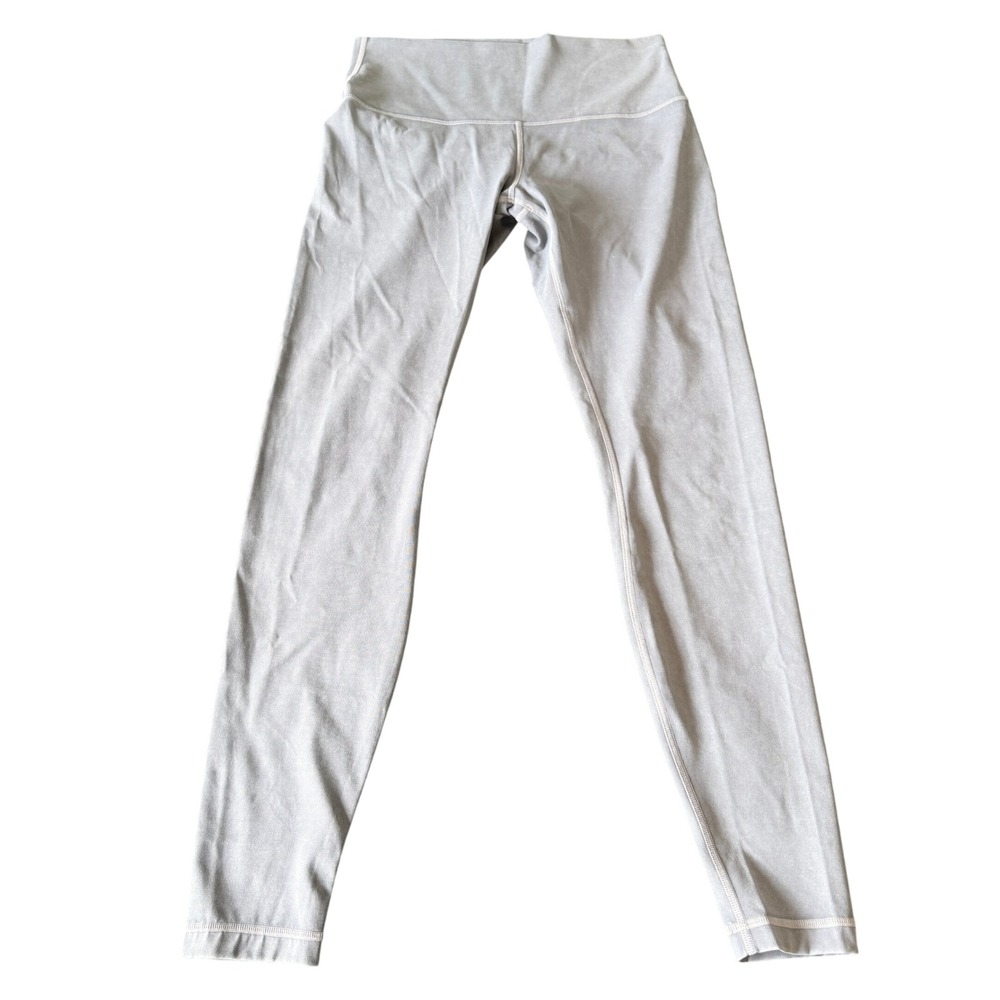 Lululemon‎ Wunder Under High-Rise Tight Leggings Gray Luxtreme Size 8 Yoga Pants